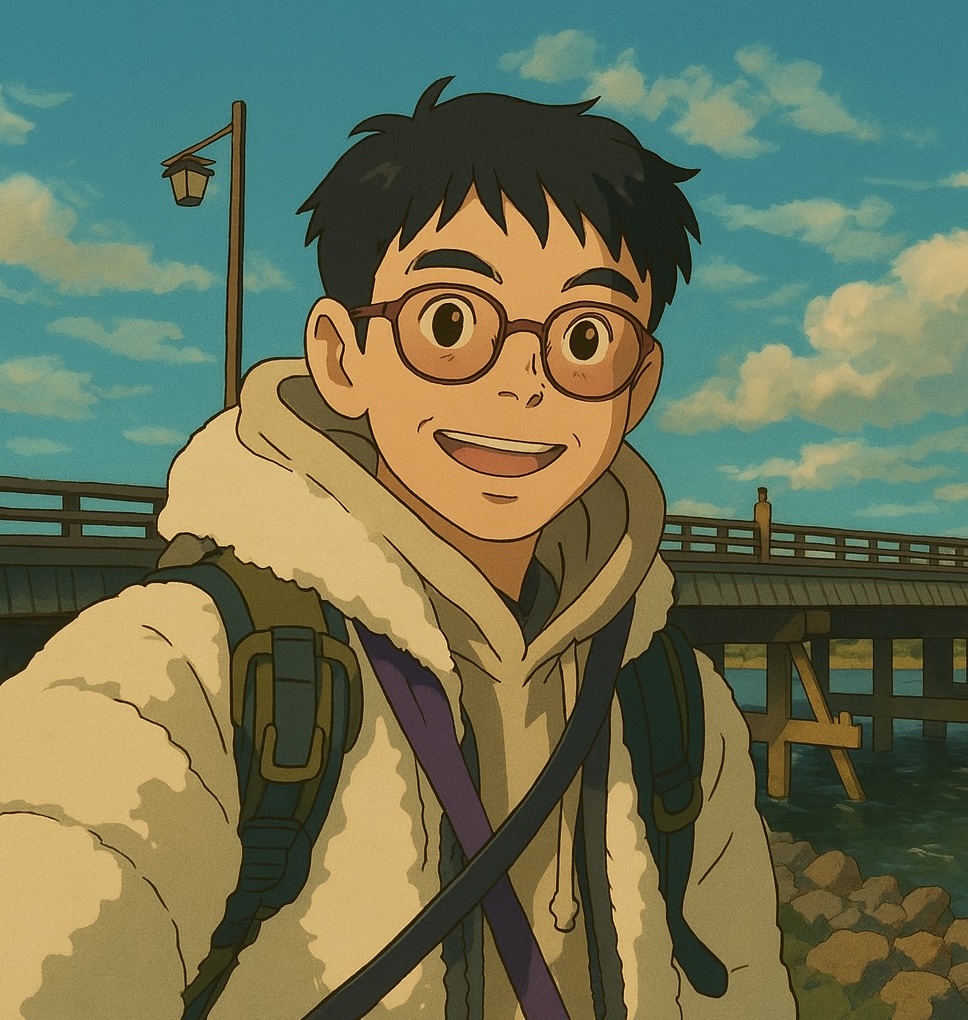Me at the Uji Bridge